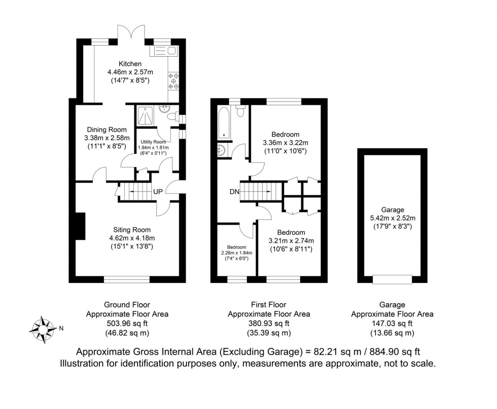 Floorplan for Turnpike Close, Ringmer, BN8