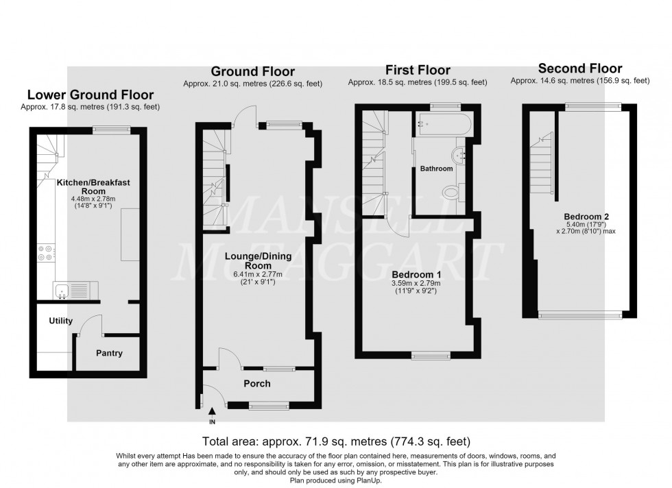 Floorplan for Phoenix Lane, Ashurst Wood, RH19