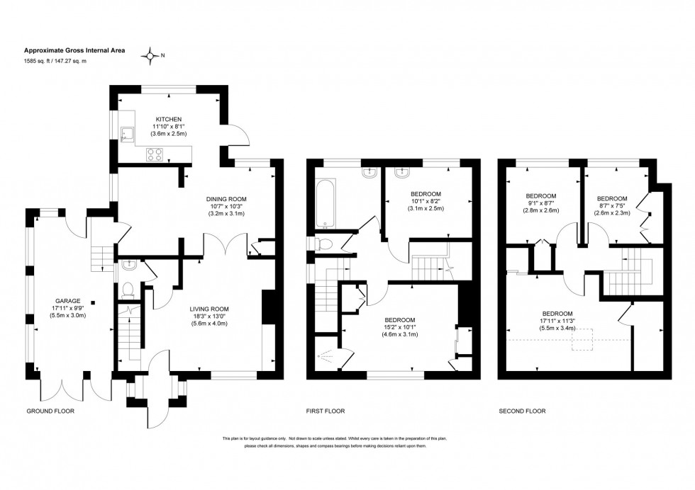 Floorplan for Wood Ride, Haywards Heath, RH16