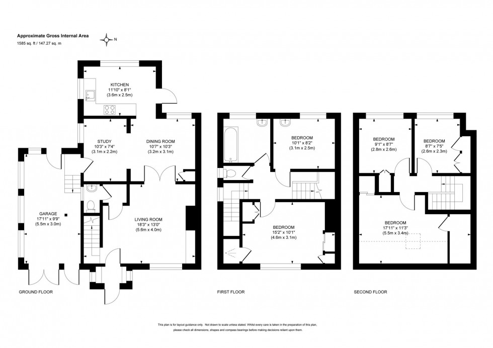 Floorplan for Wood Ride, Haywards Heath, RH16