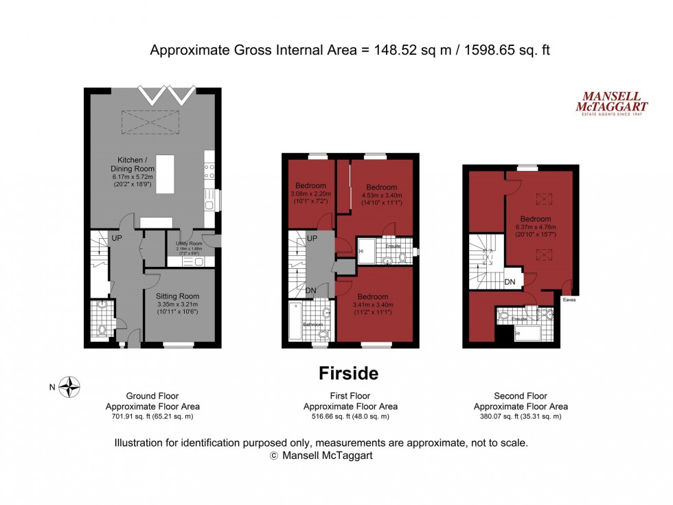 Floorplan for Lower Faircox, Henfield, BN5
