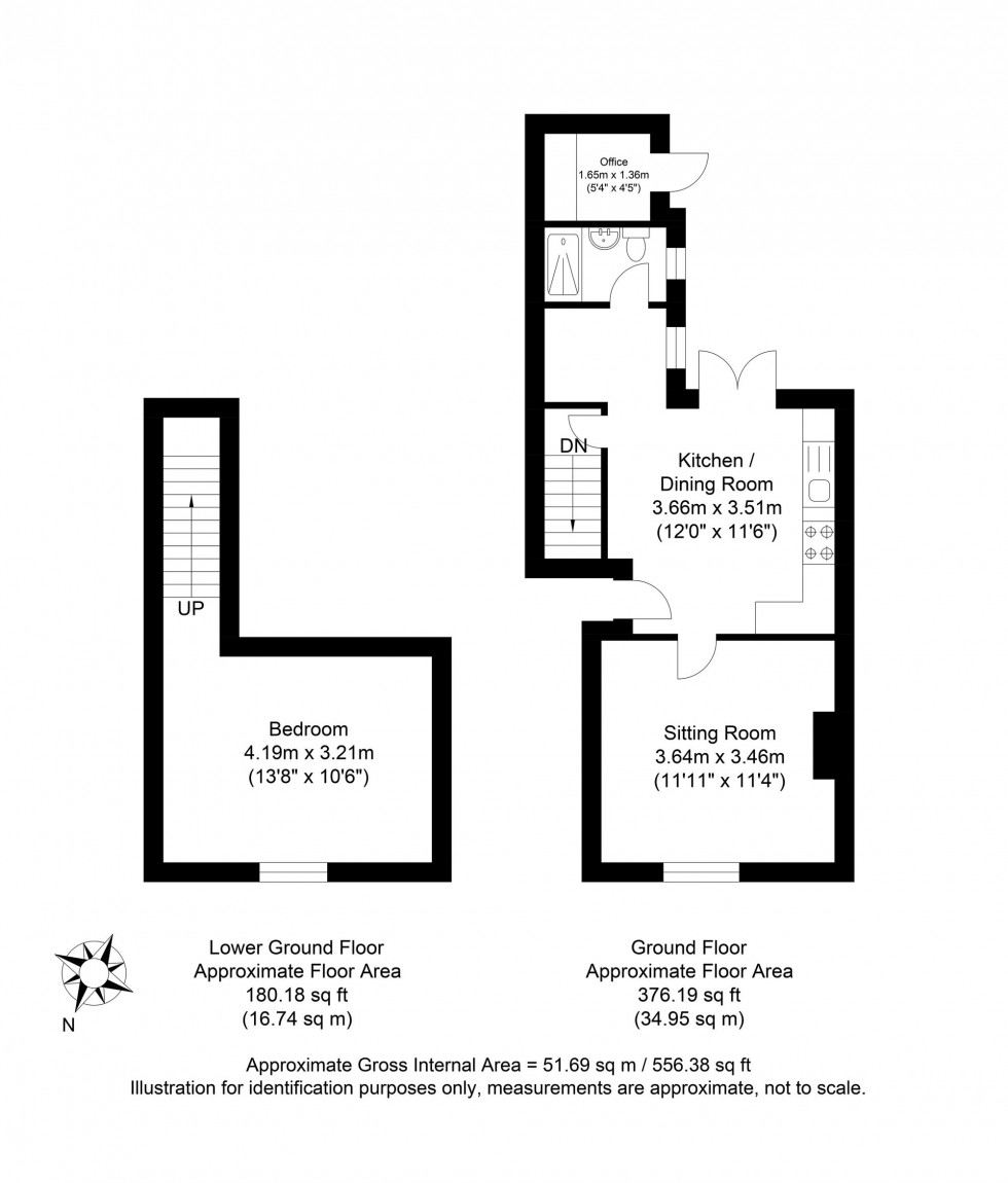 Floorplan for Western Road, Lewes, BN7