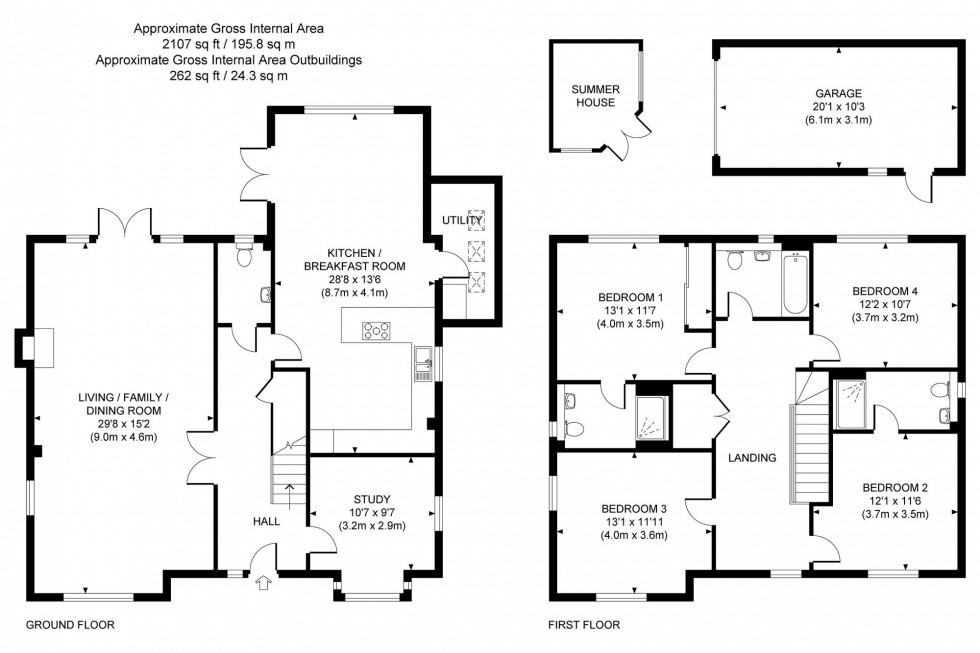 Floorplan for Horsefield Green, Cuckfield, RH17
