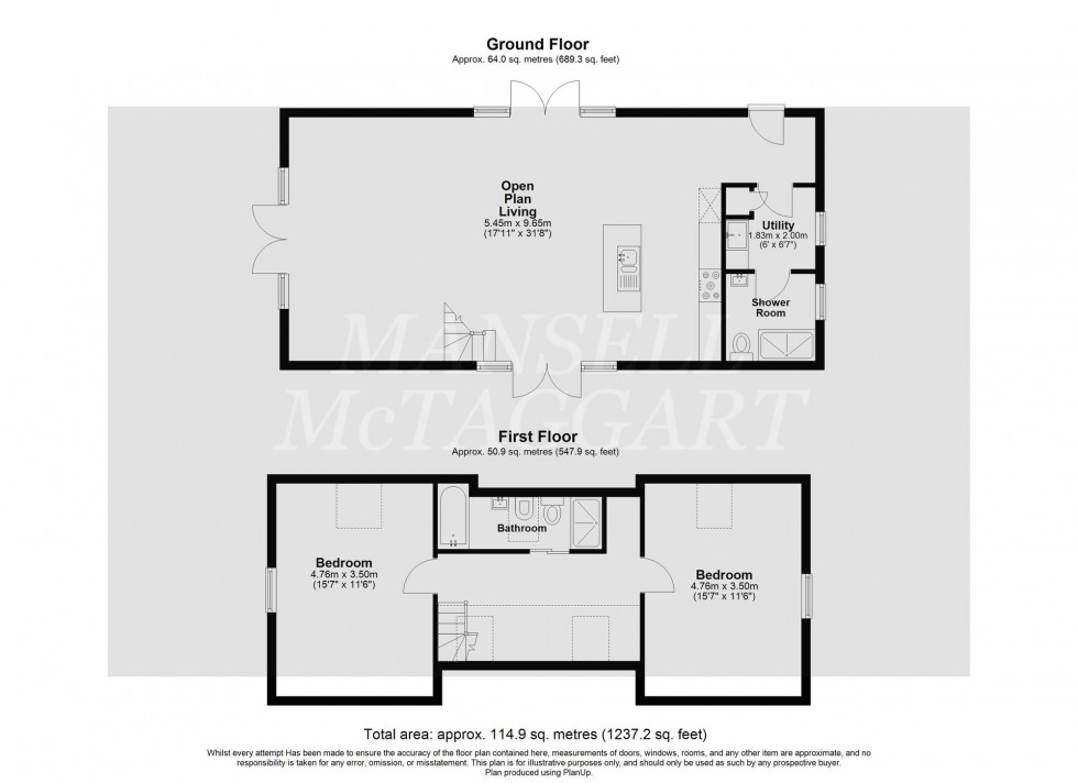 Floorplan for Wych Cross, Forest Row, RH18