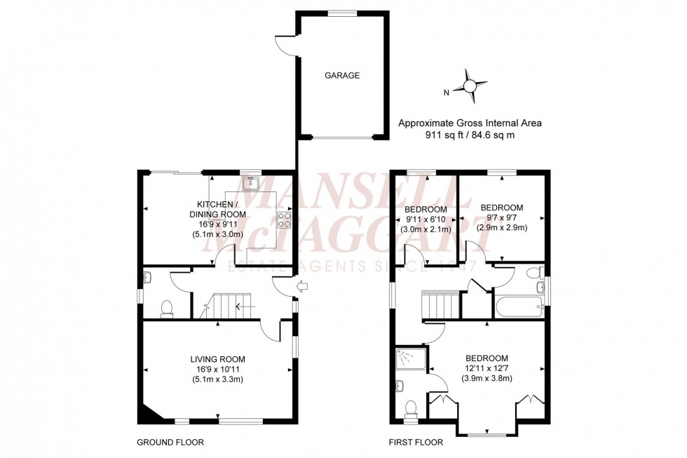 Floorplan for Culpepper, Burgess Hill, RH15