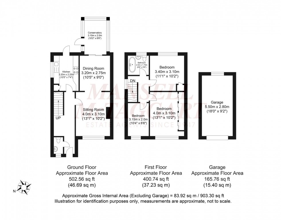 Floorplan for Beech Road, Horsham, RH12