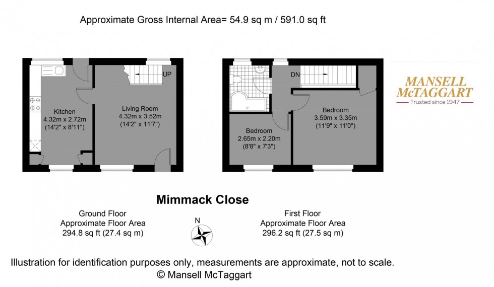 Floorplan for Mimmack Close, Steyning, BN44