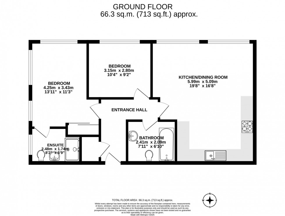 Floorplan for London Road, Sussex House London Road, RH19
