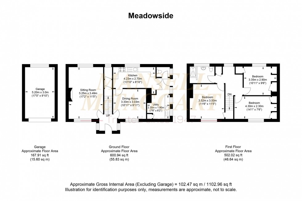Floorplan for Meadowside, Storrington, RH20