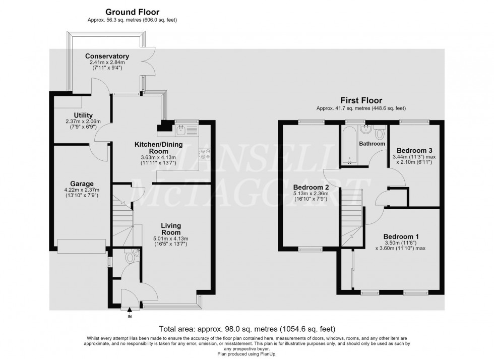 Floorplan for Wheeler Road, Maidenbower, RH10