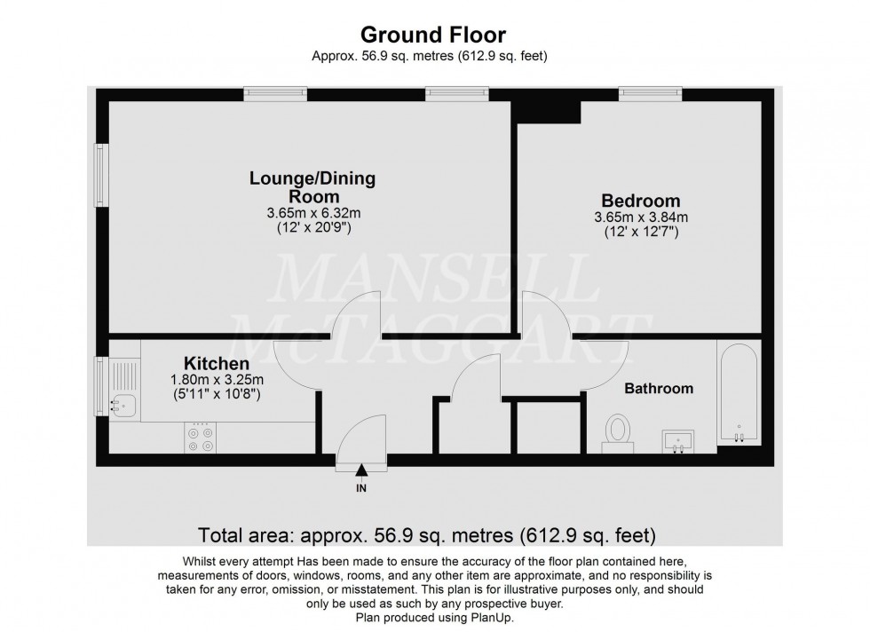 Floorplan for Talfourd Way, Redhill, RH1