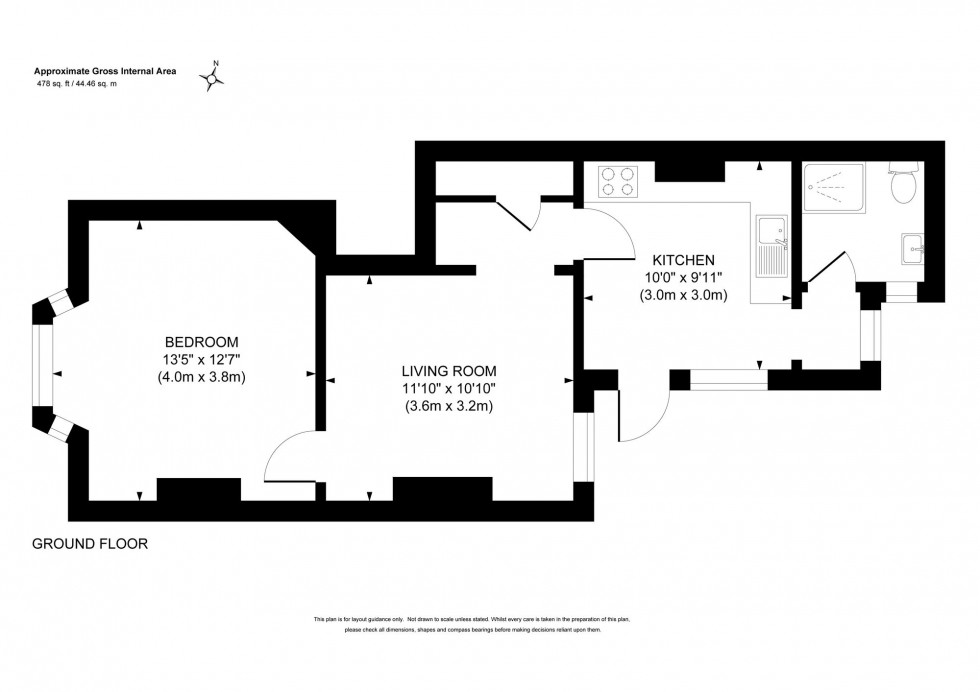 Floorplan for Gower Road, Haywards Heath, RH16