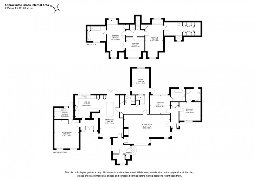 Floorplan for Tylers Green, Haywards Heath, RH16