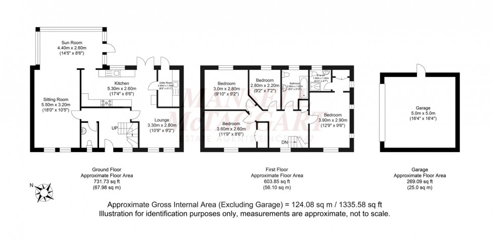 Floorplan for Linfield Copse, Thakeham, RH20