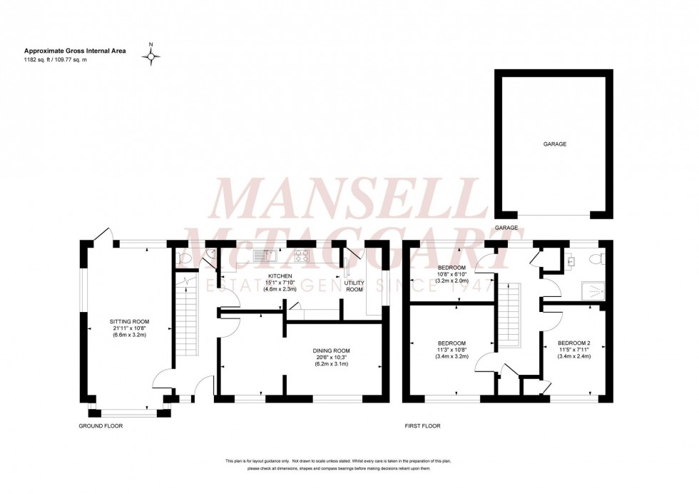 Floorplan for Riddens Lane, Plumpton Green, BN7