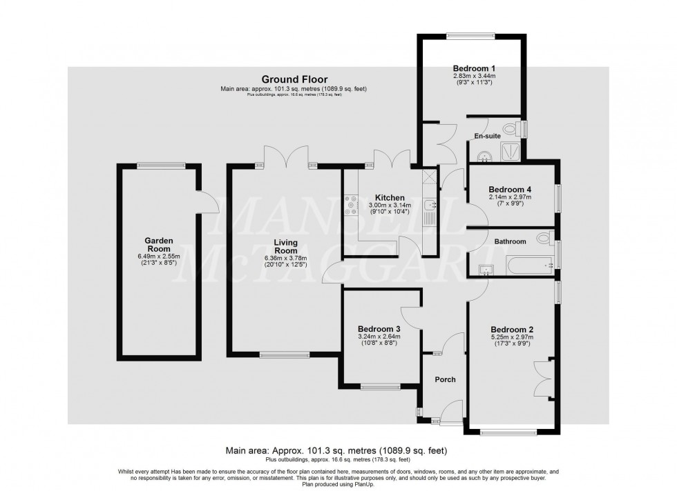 Floorplan for Horley Road, Charlwood, RH6