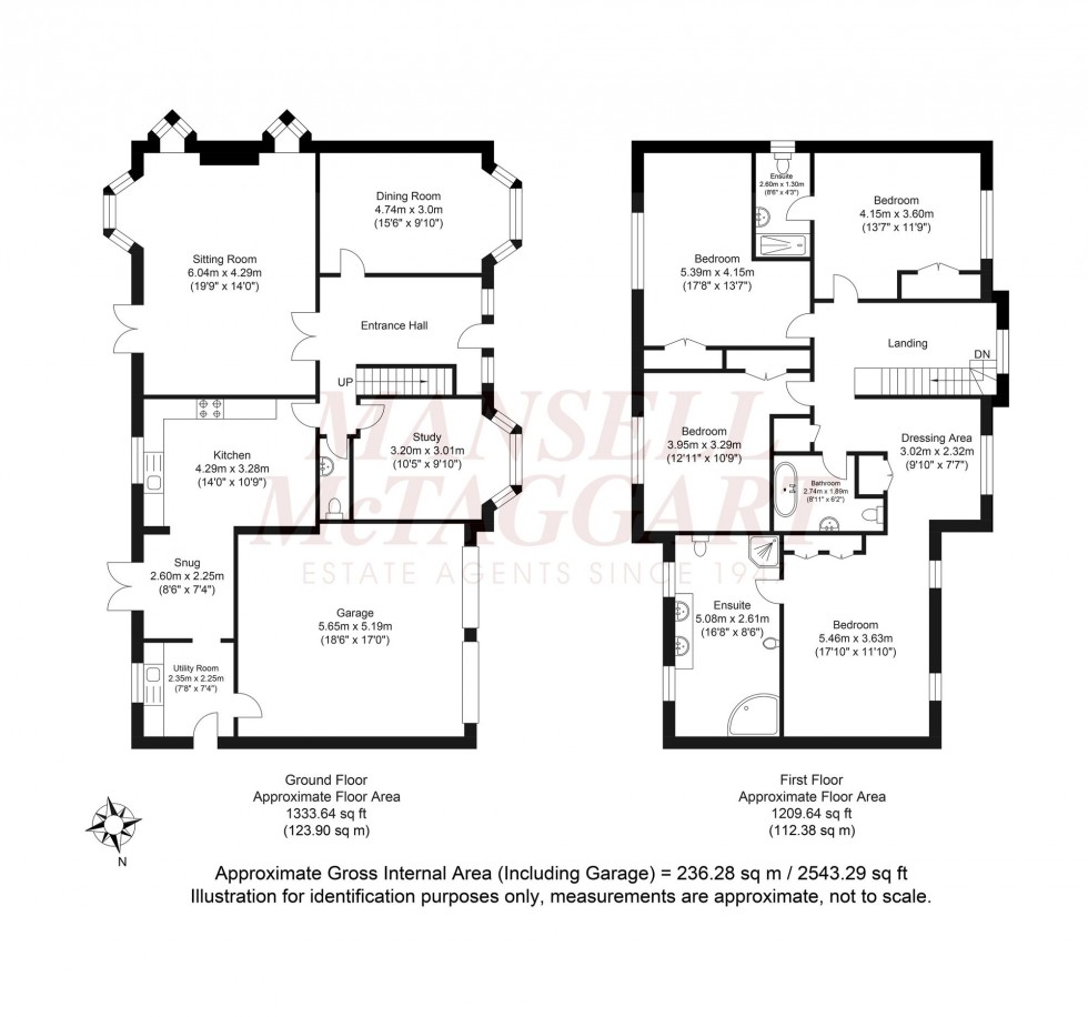 Floorplan for The Drive, Maresfield, TN22