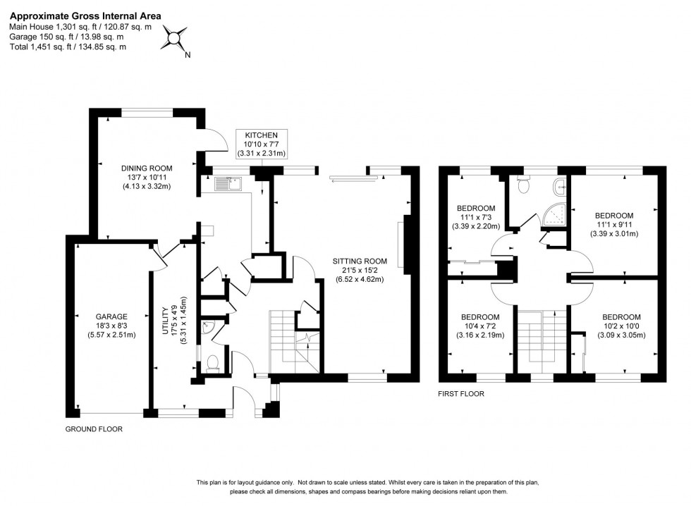 Floorplan for Stanbridge Way, Ardingly, RH17