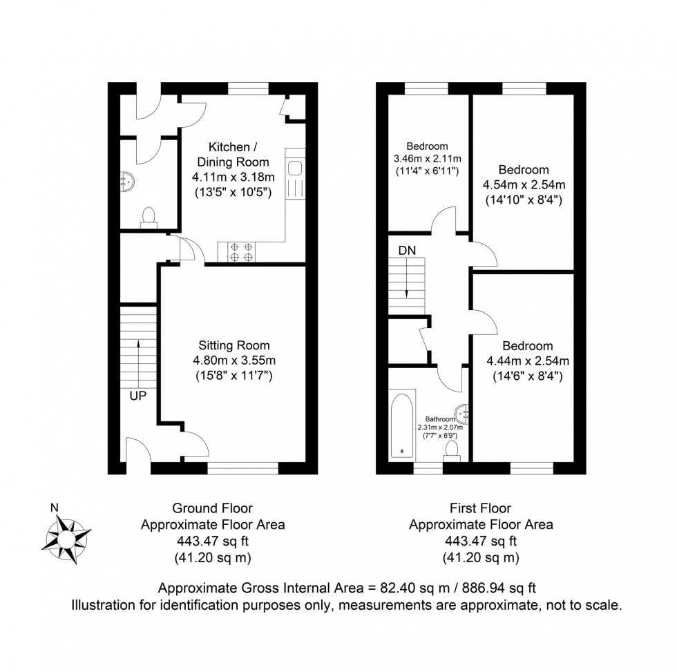 Floorplan for Craig Meadows, Ringmer, BN8