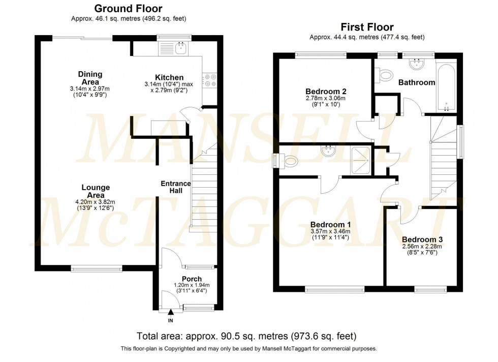 Floorplan for Freshfield Bank, Forest Row, RH18