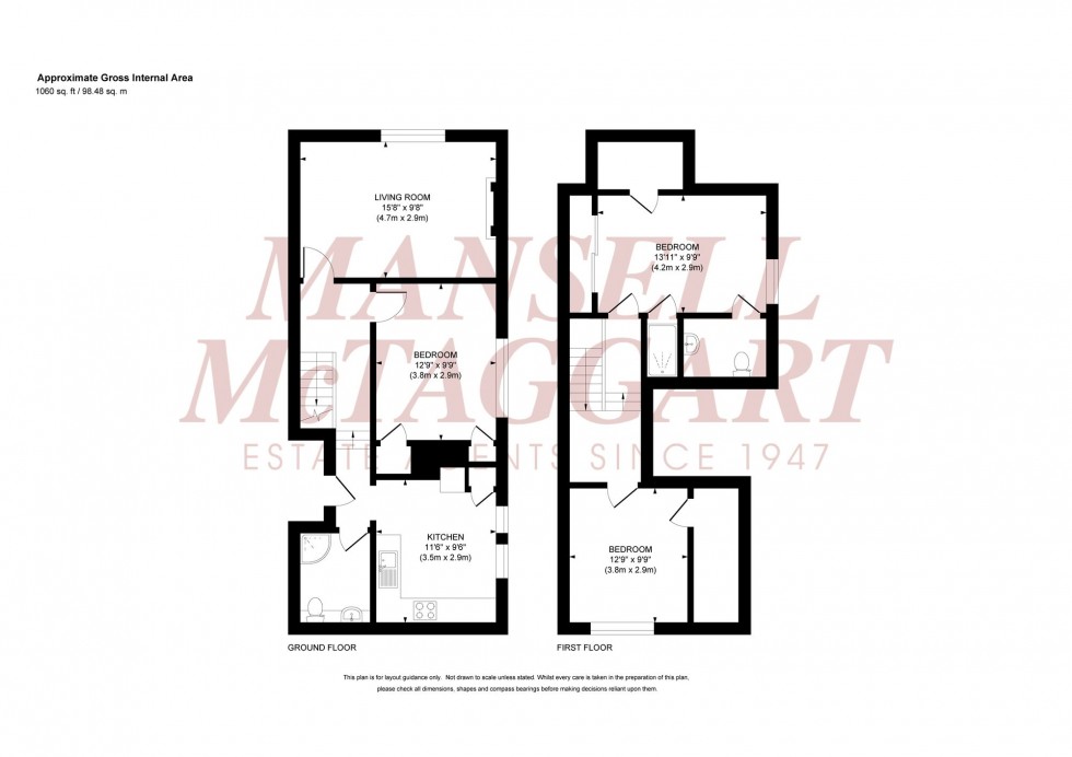 Floorplan for Mill Road, Burgess Hill, RH15