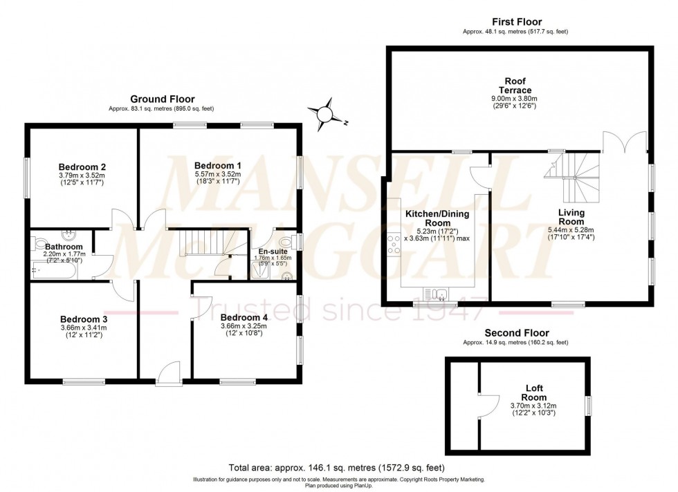 Floorplan for Mill Lane, North Chailey, BN8