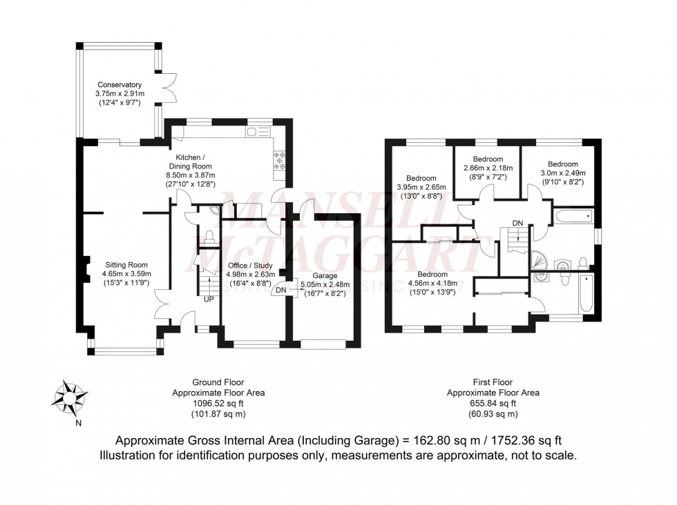 Floorplan for Primrose Copse, Horsham, RH12