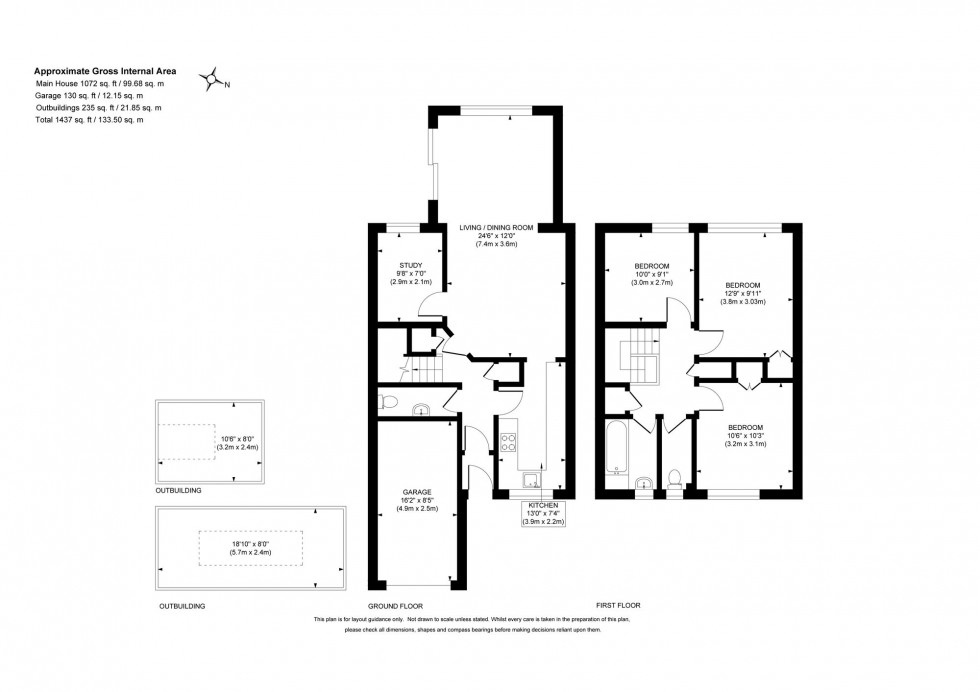Floorplan for Barnmead, Haywards Heath, RH16