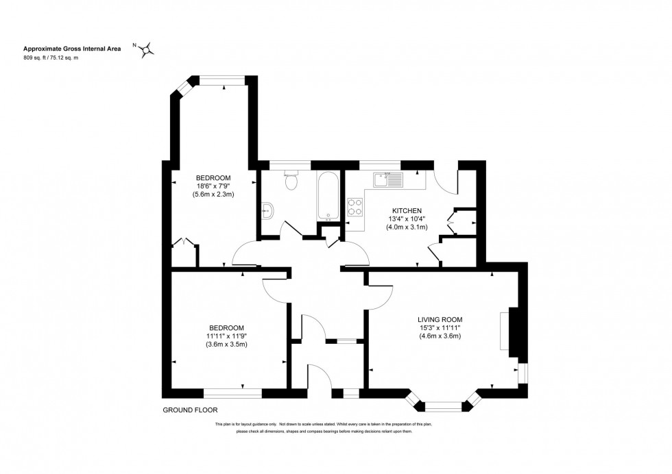 Floorplan for Greenways, Haywards Heath, RH16