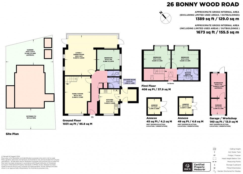 Floorplan for Bonny Wood Road, Hassocks, BN6