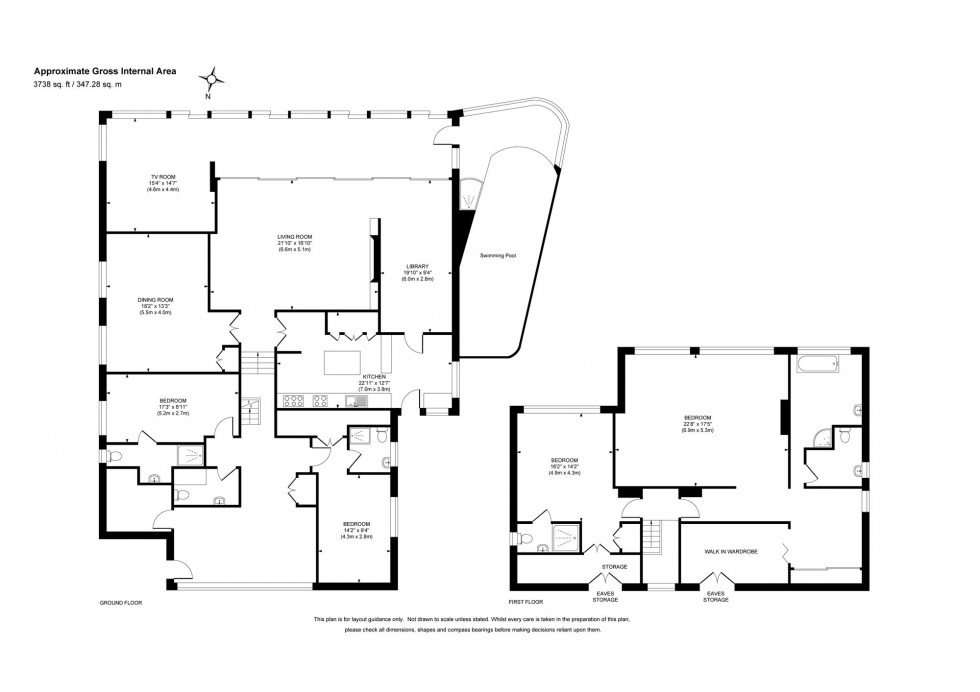 Floorplan for Rookery Way, Haywards Heath, RH16