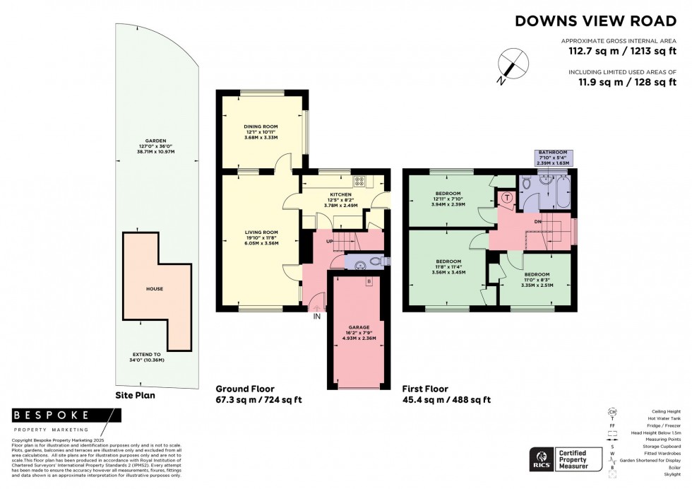Floorplan for Downs View Road, Hassocks, BN6