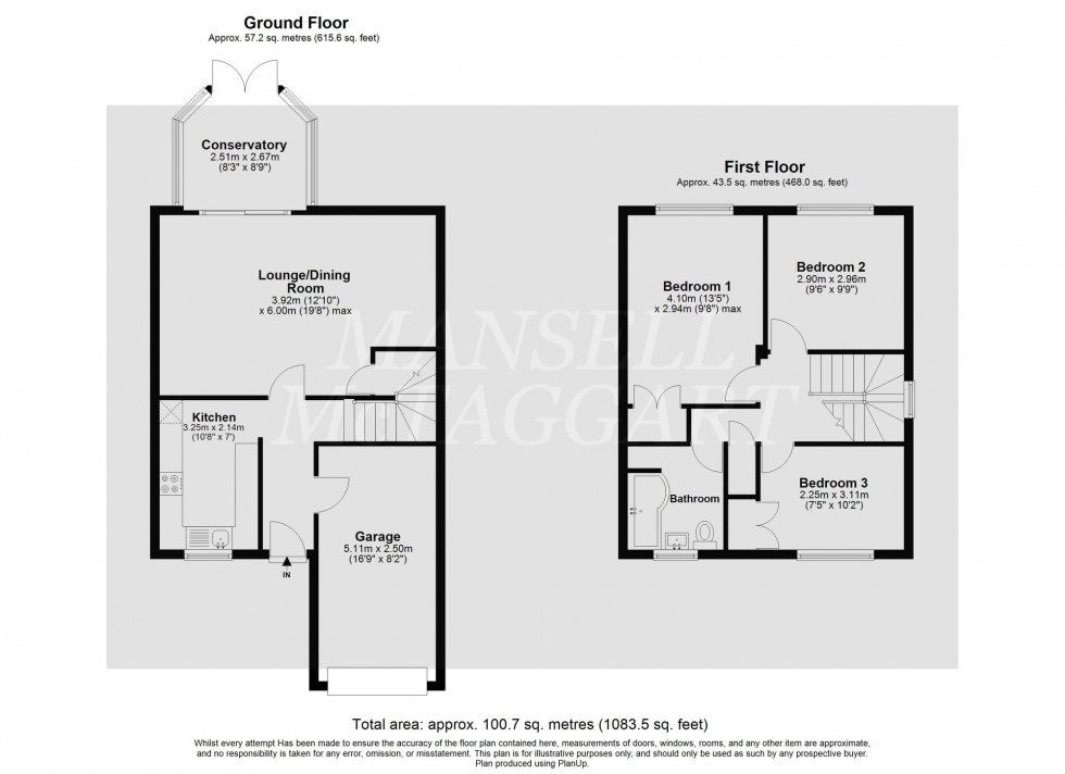 Floorplan for Hazel Way, Crawley Down, RH10