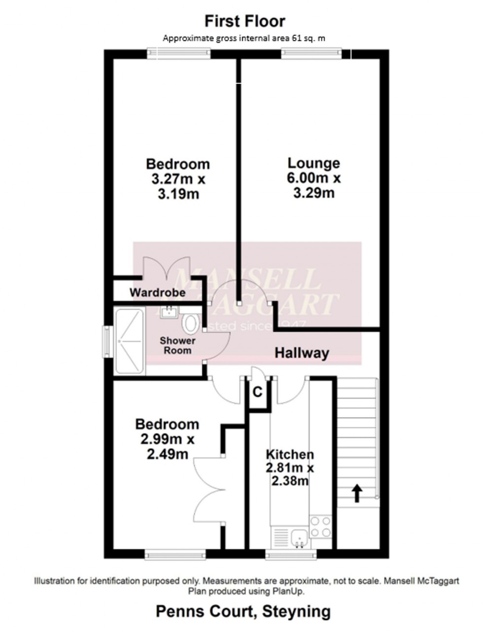 Floorplan for Horsham Road, Steyning, BN44