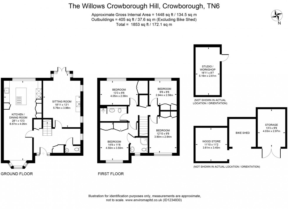 Floorplan for Crowborough Hill, Crowborough, TN6
