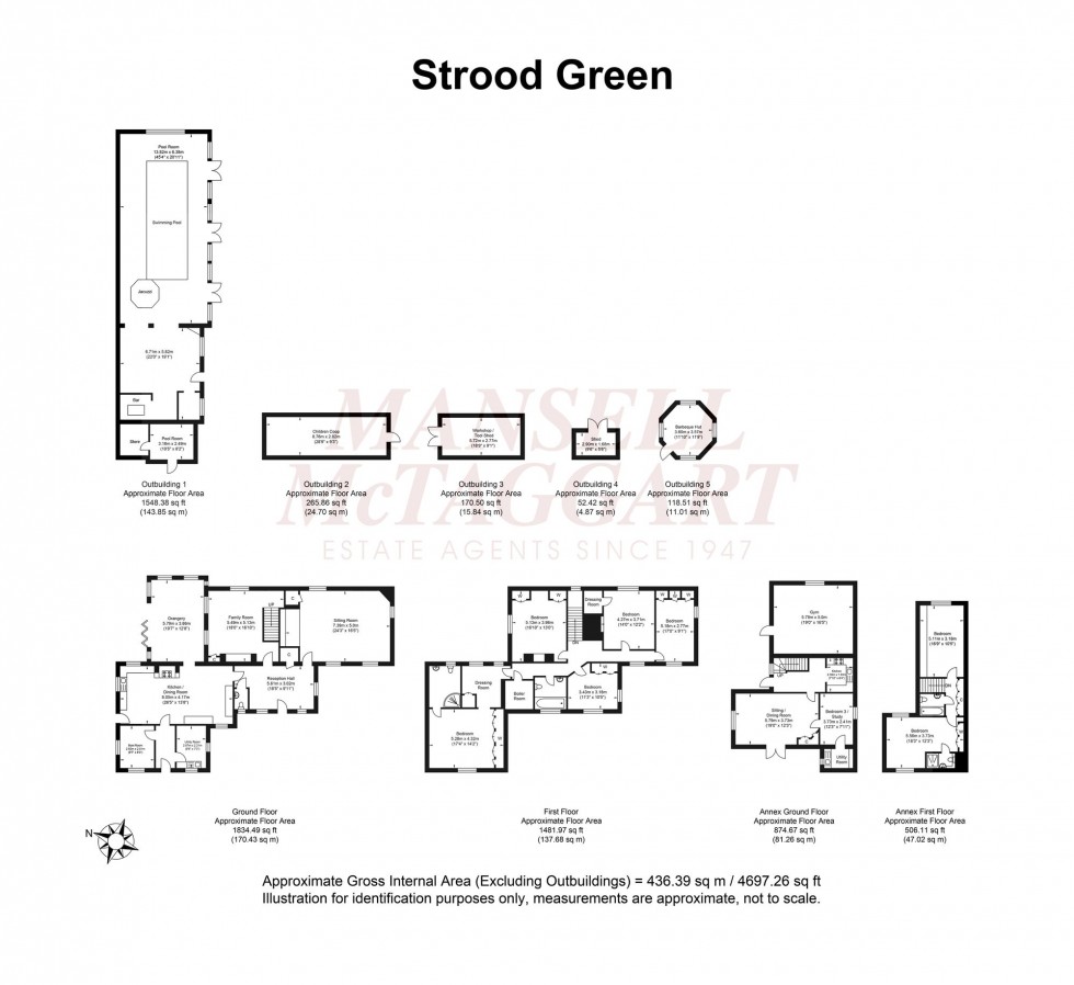 Floorplan for Strood Green, Wisborough Green, RH14