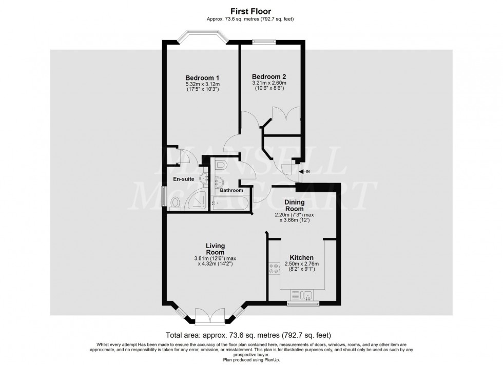 Floorplan for Lewes Road, Carlton House Lewes Road, RH19