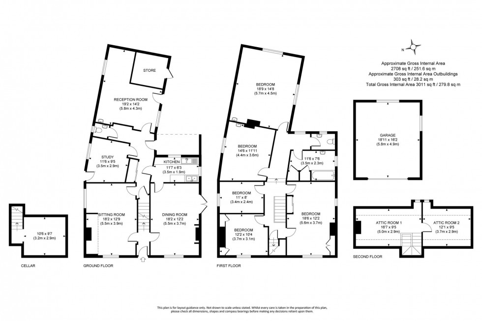Floorplan for High Street, Cuckfield, RH17