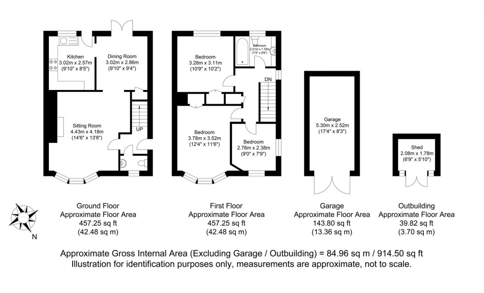 Floorplan for Christie Avenue, Ringmer, BN8
