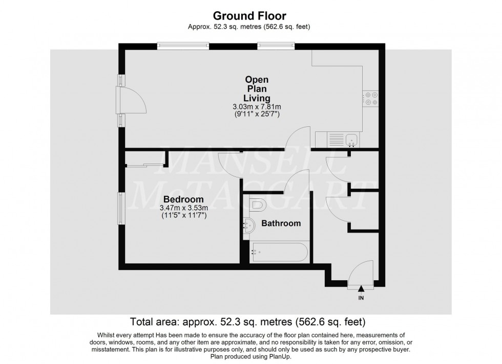 Floorplan for Riverbrook Road, Tinsley Green, RH10