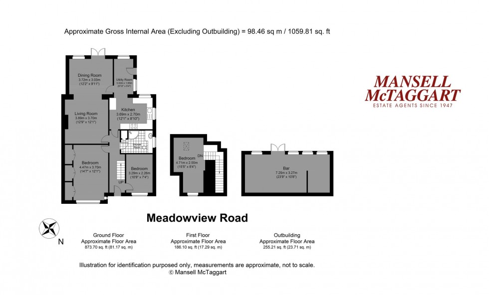 Floorplan for Meadowview Road, Sompting, BN15