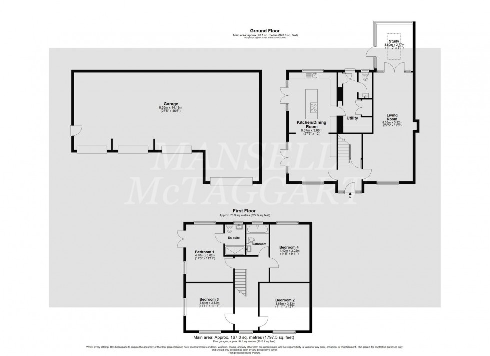 Floorplan for Hare Lane, Lingfield, RH7