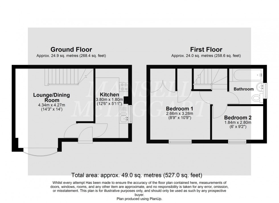 Floorplan for Staffords Place, Horley, RH6