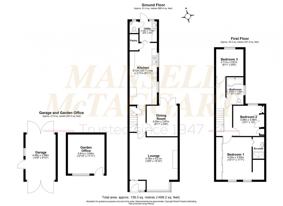 Floorplan for Haywards Heath Road, North Chailey, BN8