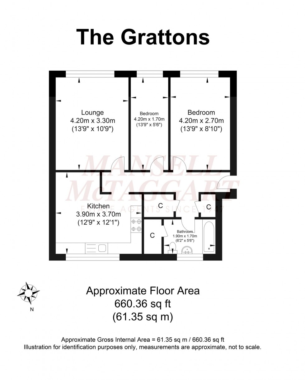 Floorplan for The Grattons, Slinfold, RH13