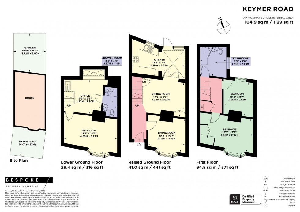 Floorplan for Keymer Road, Hassocks, BN6