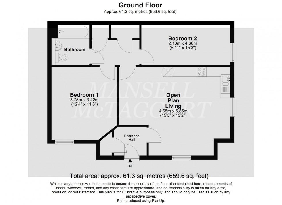 Floorplan for Somerley Drive, Crawley, RH10