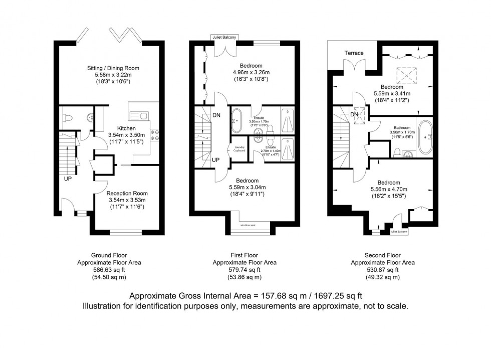 Floorplan for Styles Field, Lewes, BN7