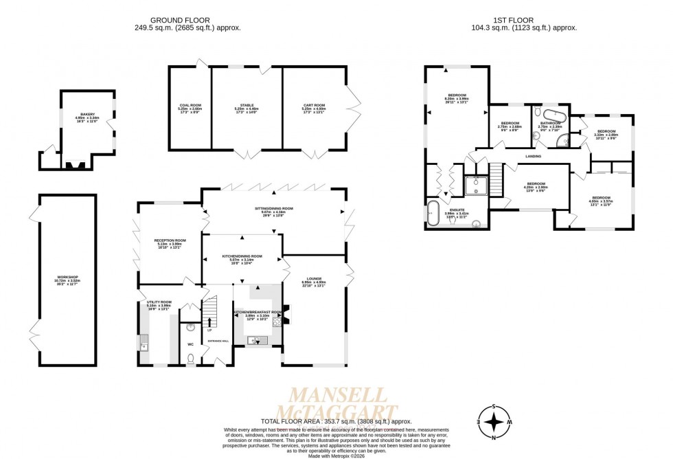 Floorplan for Snow Hill, Crawley Down, RH10