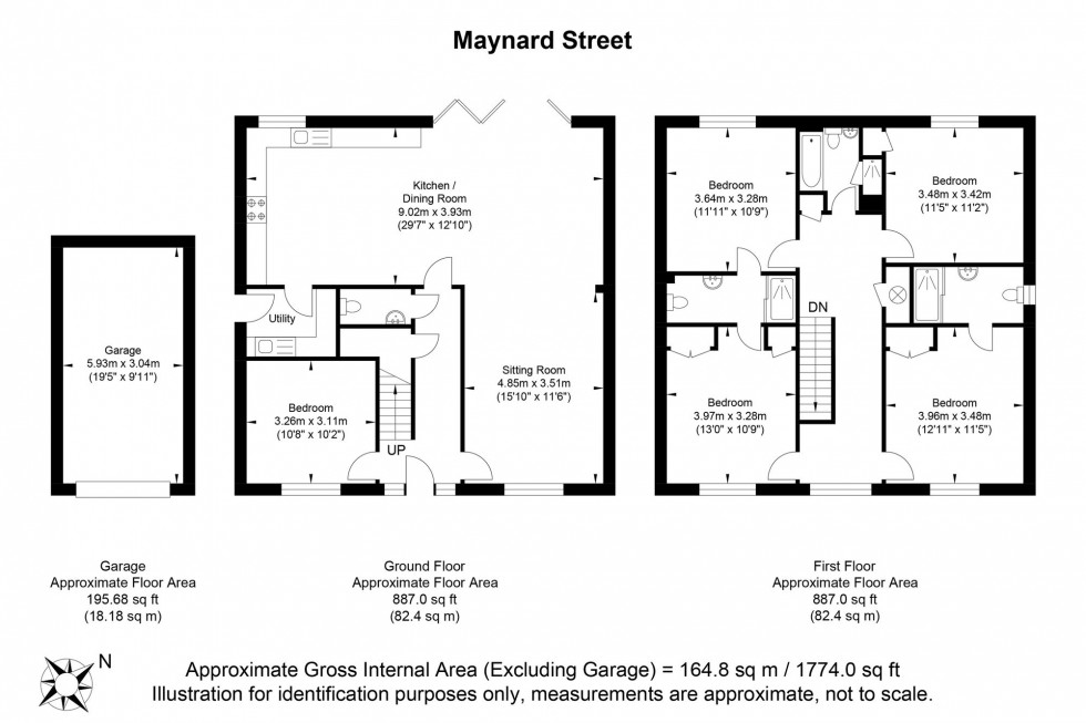 Floorplan for Maynard Street, Copthorne, RH10